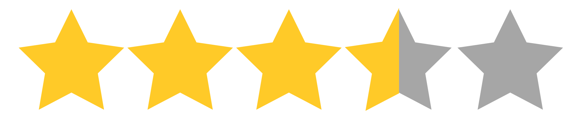 3.5 Stars