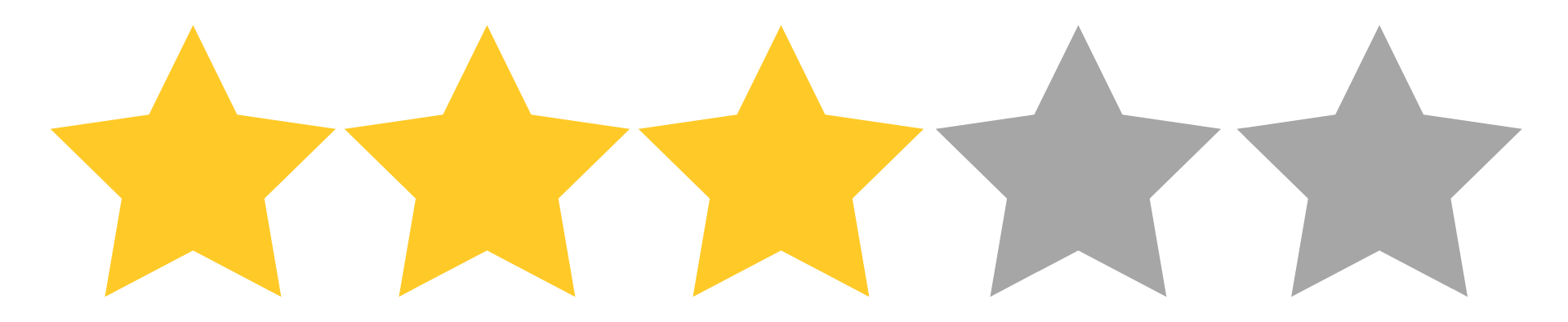 3 Stars