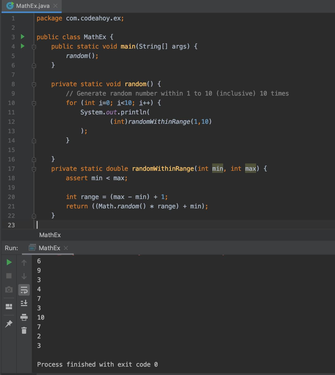 random-code-ide